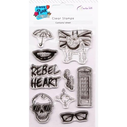 CRZCrafter Clear Stamps Seals Transparent Silicone Girls DIY Crafts Reusable For Scrapbooking Cardmaking Journaling Decorations