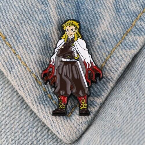 LT1102 Japanese Anime Manga Cartoon Enamel Pin Brooches Bag Lapel Pins for backpacks Decoration Badge Jewelry Gift Accessories