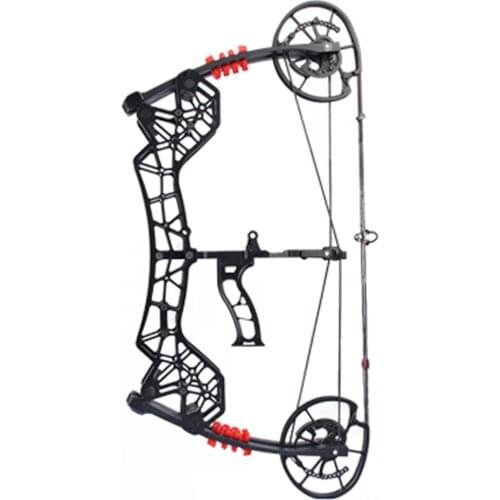 M109F Compound Bow 30-60LBS Catapult Dual-Use Steel Ball Arrows for Archery Hunting Fishing Shooting