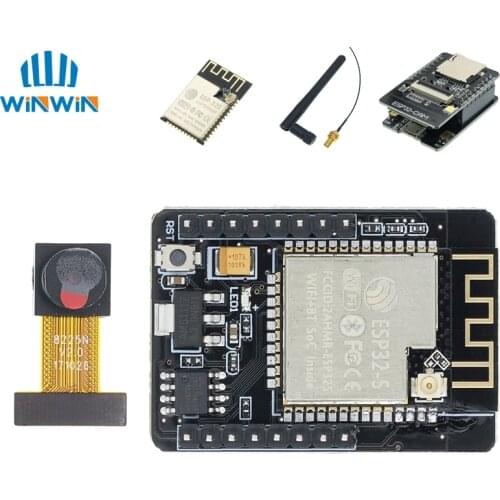 ESP32-CAM WiFi Module ESP32 serial to WiFi ESP32 CAM Development Board 5V Bluetooth with OV2640 Camera Module DIY