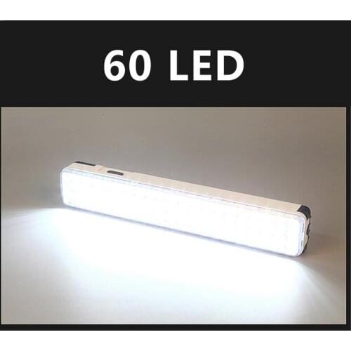 30/60 LED Multi-function Rechargeable Emergency Light Flashlight Mini 30 LED Emergency Light Lamp 2 Mode For Home Camp Outdoor