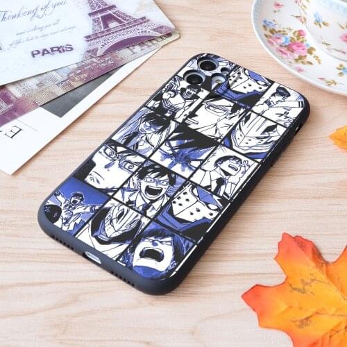 For iPhone Bnha Iida Collage Print Soft Matt Apple iPhone Case