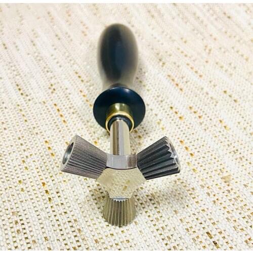 There are 3 specifications on one tool-Hot stamping tool for sole and shoe edge printing, for embossing wheel of emboss