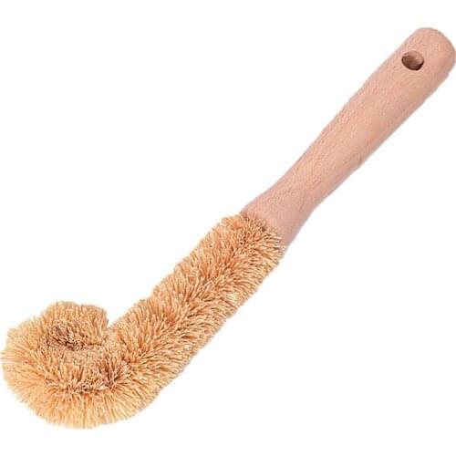 Handmade Cleaning Brush Foam Decanter Glass Bar Cleaner Practical Kitchen Cleaning Washing Tool For Dishes Skillets Pots Kitchen