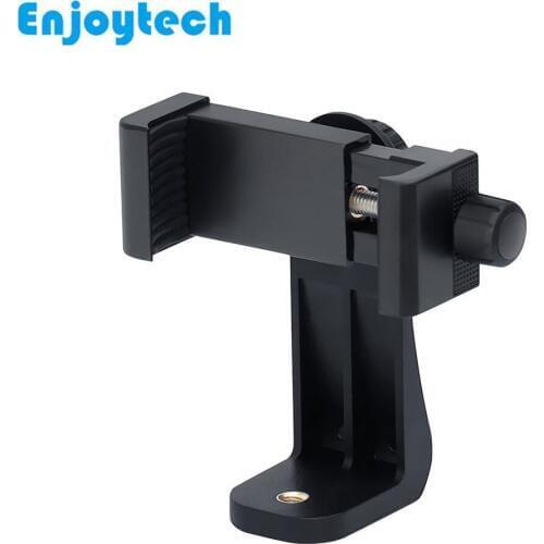 Smartphone Holder Bracket Tripod Mount Aapter 360° Rotation Mini Mobile Phone Holder Clip Clamp for Iphone Xiaomi Sumsang Phone
