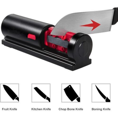 NUOTEN 4 in 1 New Design tungsten steel Professional 4 stage Knife Sharpener for Stainless Steel Knife Grindstone Household Tool