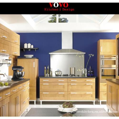 Shaker maple kitchen cabinet U shaped