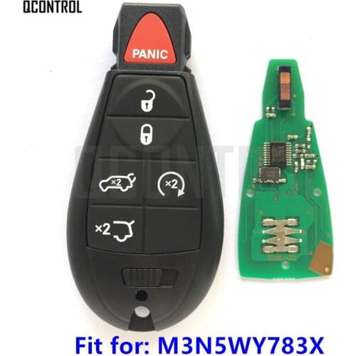 QCONTROL Smart Key New for JEEP M3N5WY783X / IYZ-C01C Commander Grand Cherokee Vehicle Auto Control Alarm Door Lock