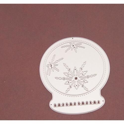 Die Cutting dies Crystal ball metal craft paper die Scrapbooking/DIY Embossing mould Easter New Year