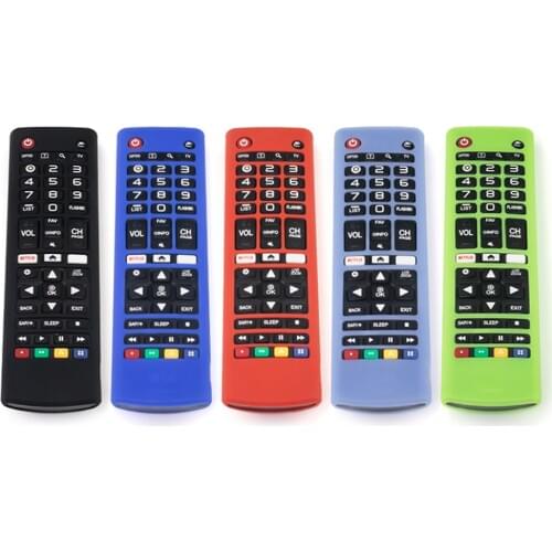TV Remote Controller Protective Cover for LG TV AKB75095307 AKB74915305 AKB75375604 Television Remote Control Silicone Soft Case