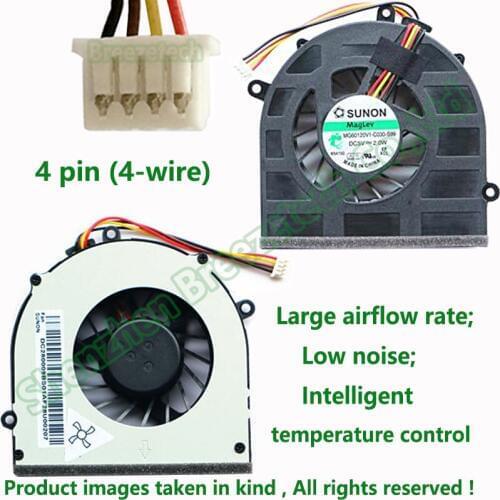 100% Tested Brand New CPU Fan For LENOVO G470 G470A G470AH G475 G475A G570 Laptop replacement part repair Cooling Fan cooler