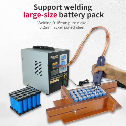 738ALSpot Welder Battery Welding Soldering Equipment Removeable Welding Pen Intelligent Precision Pulse Welding Machine