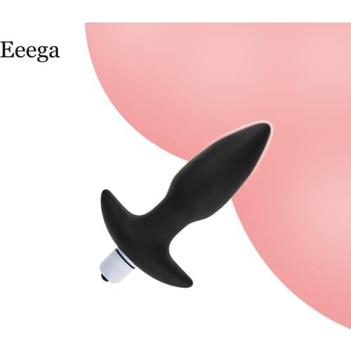 Anal Butt Plug Vibrator Prostate Massager Adult Gay Products Anal Plug Erotic Vibrator Sex Toys for Men Women