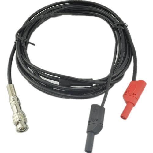 Hantek Auto Test Cable Dual Banana Head Multipurpose Test Line BNC to Banana Adapter Cable Heavy Duty Auto Test Leads (HT30A)