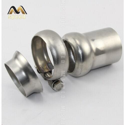 Car Accessories 304 stainless steel pipe exhaust pipe universal joint universal muffler adjustment adapter pipe