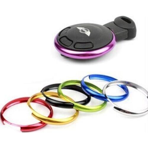 Alloy Key rings key trim key chain For BMW Mini Cooper Clubman countryman R56 R57 R58 R60 R61