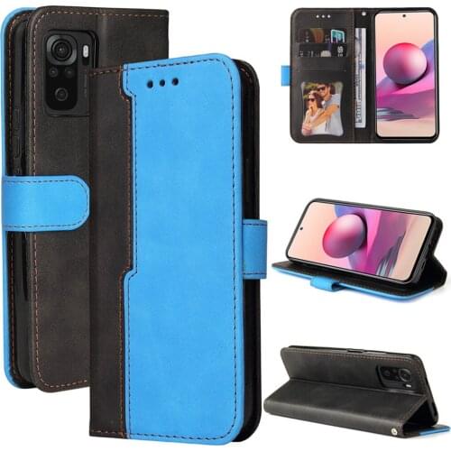 Poco M3 Pro 5G 2021 Flip Leather Smooth Wallet Case for Xiaomi Pocophone M3 M 3 Pro Luxury Card Book Cover Mi Poco M3 Pro Case