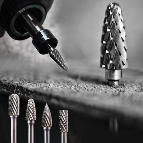 Metal Drawing Tungsten Carbide Milling Cutter Rotary Tool Burr CNC Engraving Abrasive Tools Metalworking Milling Polishing Tools