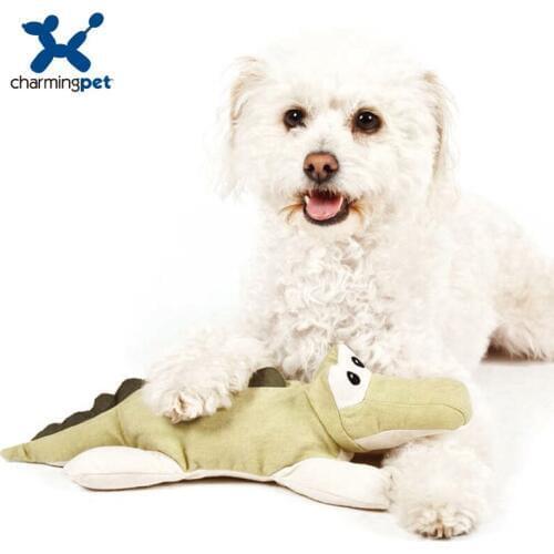 Charmingpet pet dog toys pig crocodile pig chicken Cow pet training Squeak Toys