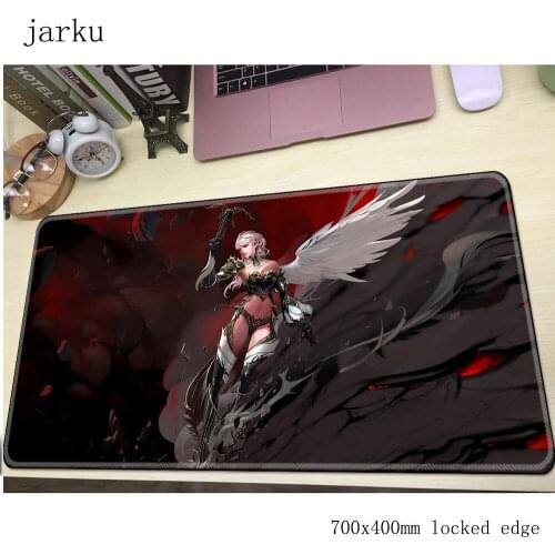 Lineage 2 mousepad gamer 700x400X3MM gaming mouse pad large Domineering notebook pc accessories laptop padmouse ergonomic mat