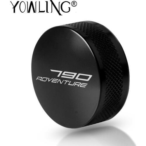 Motorcycle Rear Fluid Brake Master Cylinder Reservoir Cover For 790 ADVENTURE ADV. 790ADVENTURE R S 2019 2020 Water Tank Cap