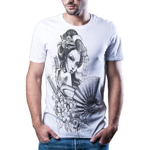 Summer 2020 new culture fresh printing T-shirt natural casual T-shirt hip hop short sleeve short sleeve T-shirt Street 3D printi