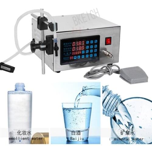 Mini Packing Machine Numerical Control Liquid Filling Machine Beverage Liquor Automatic Quantitative Liquor Canning Machine