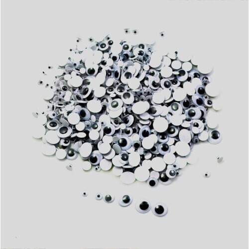 700Pack Wiggle Googly Moving Eyes Self-adhesive For Scrapbooking DIY Crafts Toys