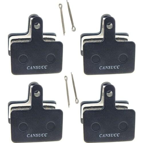 4 Pcs MTB Mountain Bike Brake Pads for M375 M445 M446 Bicycle Parts Cycling Resin Organic Disc Road Brake Pads