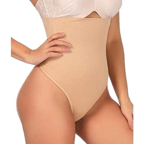Thong Panties Womens Waist Cincher Shaper Trainer Girdle Faja Tummy Control Panty Shapewear High Waist Belly Body Shaper Belt