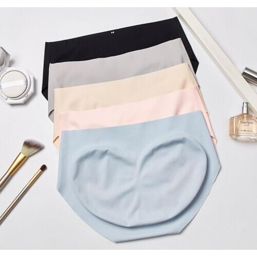 Sexy underwear women Seamless bag hip Ultra thin love peach design concept panties woman 3D anti-pinch majtki damskie bragas