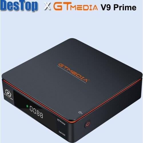 20PCS V9 Prime Satellite TV Receiver H.265 1080P HD Satellite TV Receiver DVB-S2/S2X FTA Best Built-in Wifi Decoder GTMEDIA V9
