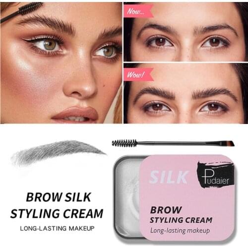 3D Feathery Wild Brow Eyebrows Styling Brows Setting Gel Lasting Waterproof Eyebrow Soap