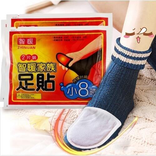 5/10/30 Pairs One time Adhesive Foot Warmer Pad Warm Heat Patch Winter Sports Outdoor Insole