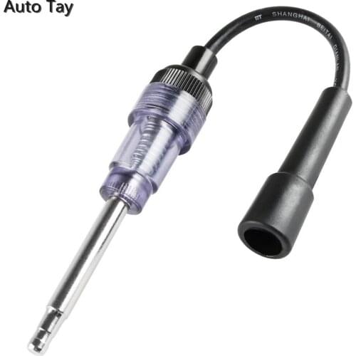 Car Spark Plug Tester Ignition 12V In-Line Igniton Spark Tester Wire Spark Test for Toyota and More Cars