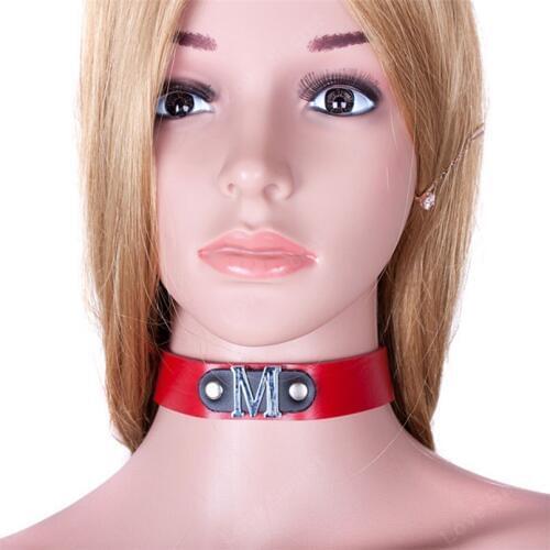 Bondage Sex Collar Adjustable PU Leather Collar BDSM Salve Fantasy Kinky Bondage Fetish Sexy Collars For Women Sex Toys Products