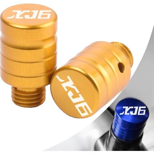 CNC Aluminum M10x1.25 Motorcycle Mirror Hole Blanking Plugs Screws For Yamaha XJ6 DIVERSION Xj6 XJ6-S XJ6-F 2009 2010 2011-2021