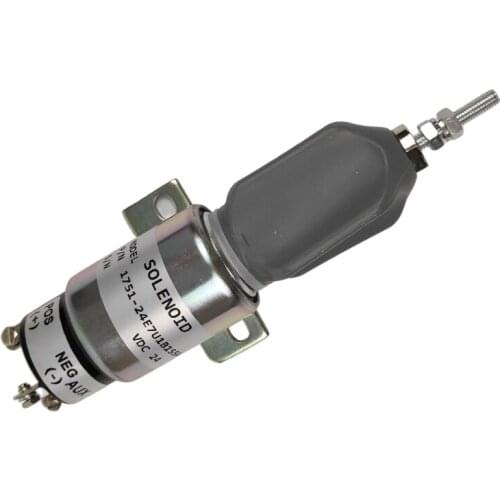 For Carter E320B/C/D modern excavator R225-7 215-7 Cummins engine flameout switch flameout solenoid valve flameout