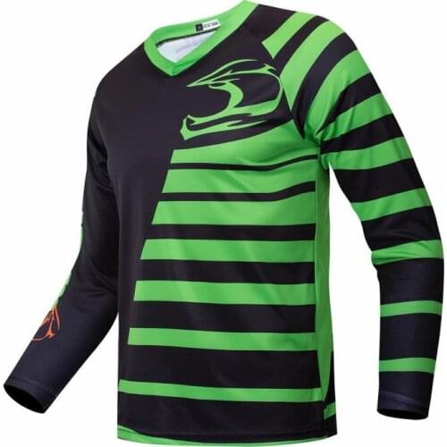 Mountain Bike MotorcycleJersey Mountain Bike Cloth MTB Bicycle T-shirt DH BMX Cycling Shirts Offroad Motocross Wear