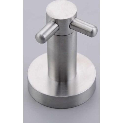 304 stainless steel towel hook clothes bathroom accessory robe square hook towel hook coat and hat hook