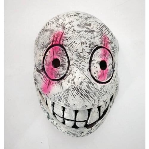 Legion mask cosplay death by dawn surrounding Halloween horror evil latex clip butcher mask