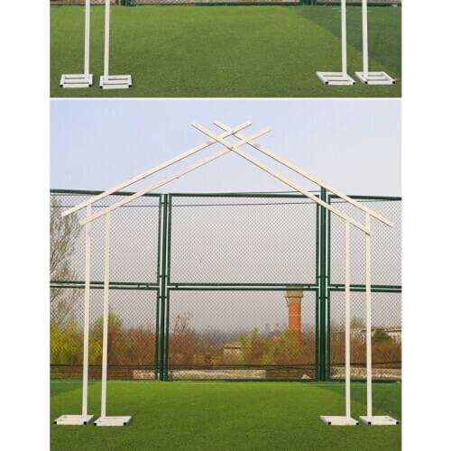 New Style Geometric arch decorat Bridal Large Iron Round Ring Arches Frame Background Decoration Flower Door Frame Wedding Decor