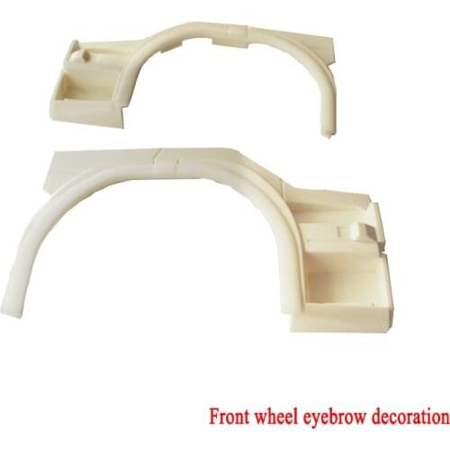 A Pair Front Wheel Eyebrow for 1/14 Tamiya RC Truck Car SCANIA R730 R470 R620 56323 56327 DIY Parts