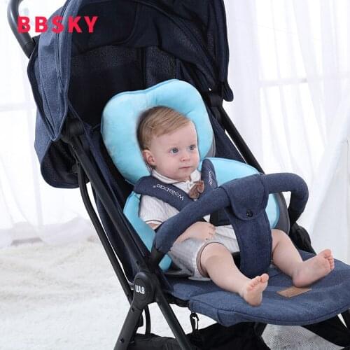 Baby Stroller Seat Cushion Car Seat Pad Cotton Mattresses Pillow Infant Carriage Cart Thicken Soft Pad Trolley Chair Cushion