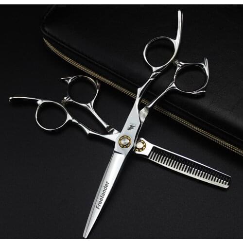 6" Professional Hairdressing Scissor Hair Scissors Hair Cutting Scissors Kit Hair Straight Thinning Scissors Barber Salon Tools