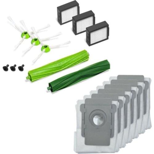 Brush Roll Side Brush Hepa Filter for IRobot Roomba I7 E5 I3 Series Robot Vacuum Cleaner Replacement Spare Parts