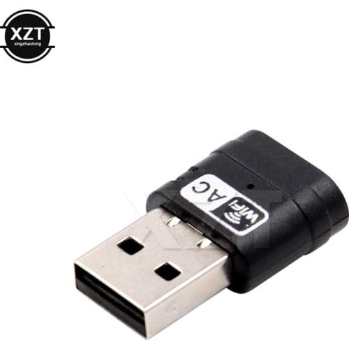 Super Mini Wi-Fi Card AC600 Wireless 5GHz & 2.4GHz Dual Band USB WiFi Network Adapter 433Mbps Ultra-Fast