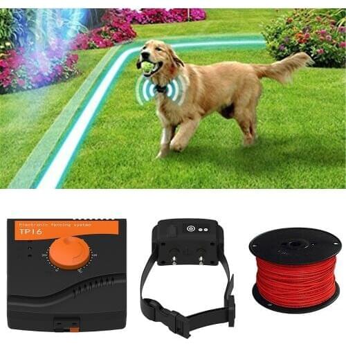 Pet Fence Waterproof Dogs Underground Shock Collar Electric Dog Fence Fencing Containment System For 1/2/3 Dogs