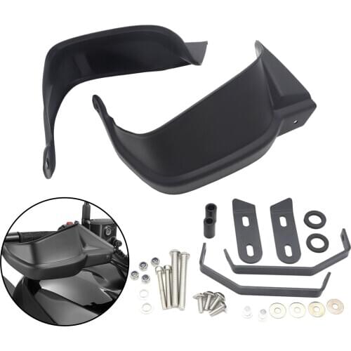 New Motorcycle Handlebar Hand Guard Shells Brake Clutch Protector Wind Shield for Kawasaki 650 1000 Z900 2010-2017 Black