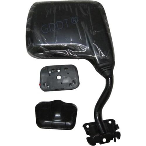 1 Piece Black Painting Rear Mirror for Pajero V73 V77 V75 V87 V93 V97 V98 Tail Door Glass for Montero Safe View for Shogun